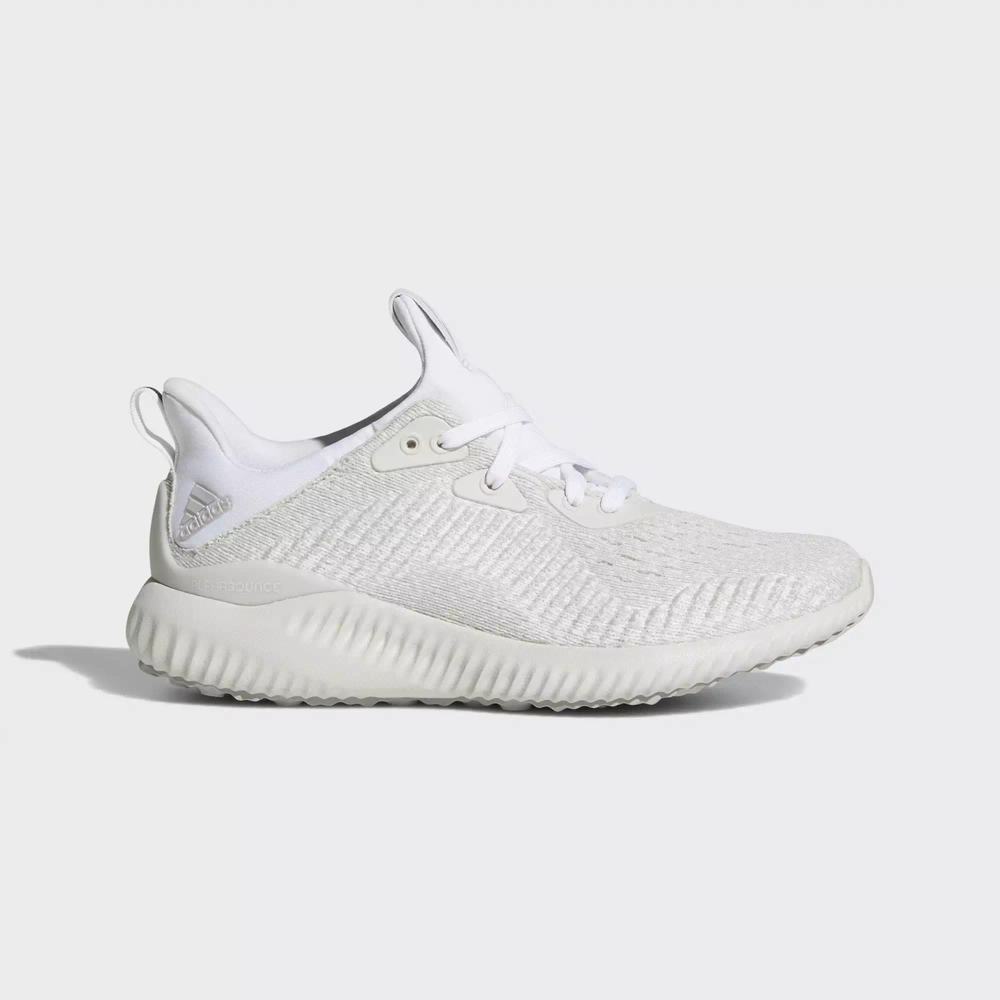Adidas Alphabounce EM Tenis Para Correr Grises Para Niño (MX-27145)